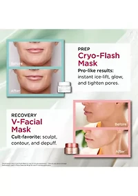 Cryo-Flash Instant Lift Effect & Glow Boosting Face Mask