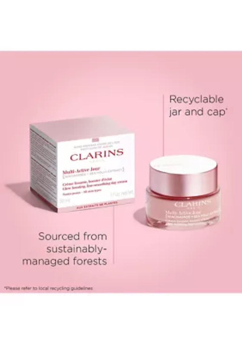 Multi-Active Day Moisturizer for Lines, Pores, Glow with Niacinamide 