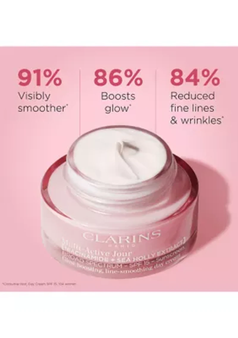 Multi-Active Day Moisturizer SPF 15 for Lines, Pores & Glow
