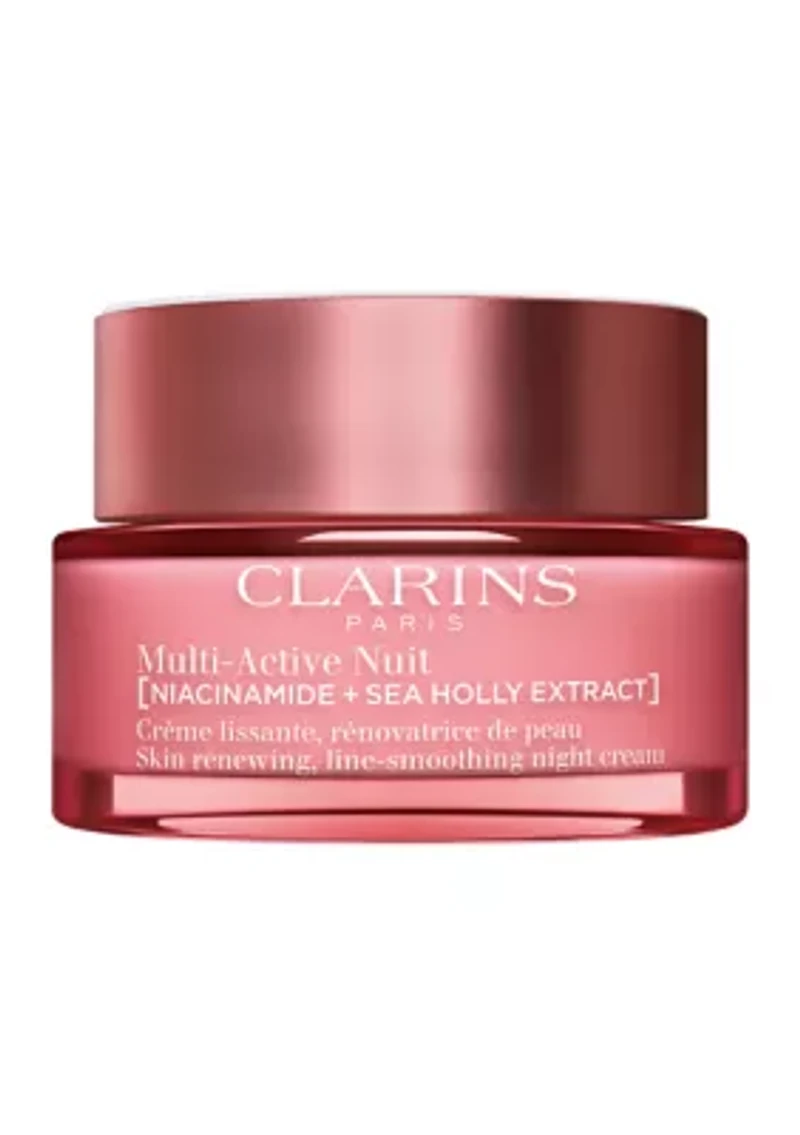 Multi-Active Night Moisturizer for Lines, Pores, Glow with Niacinamide 