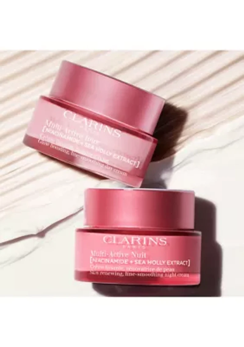 Multi-Active Night Moisturizer for Lines, Pores, Glow with Niacinamide 