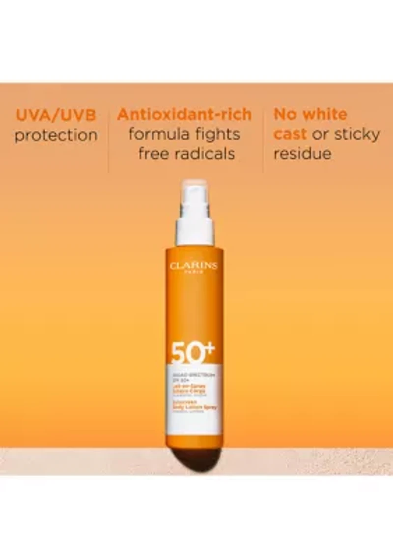 Body Sunscreen Lotion Spray Broad Spectrum SPF 50+