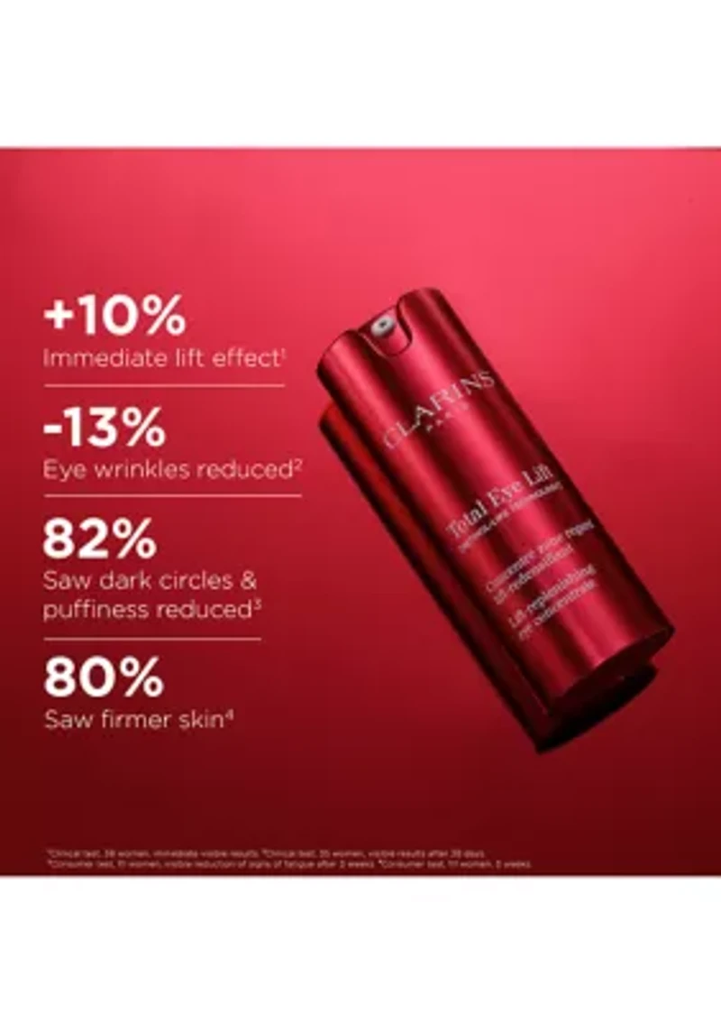 Total Eye Lift Eye Cream for Firming, Wrinkles, Dark Circles & Puffiness