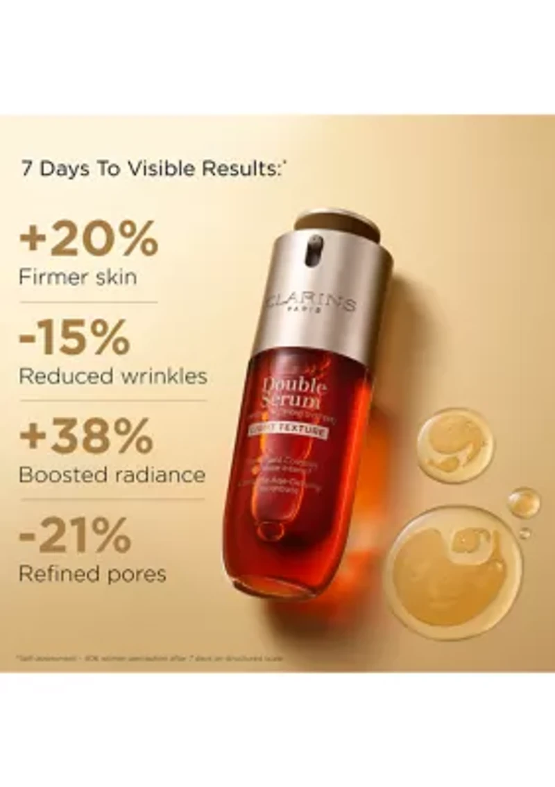 Double Serum Light Texture Anti-Aging to Firm, Boost Radiance, Refine Pores