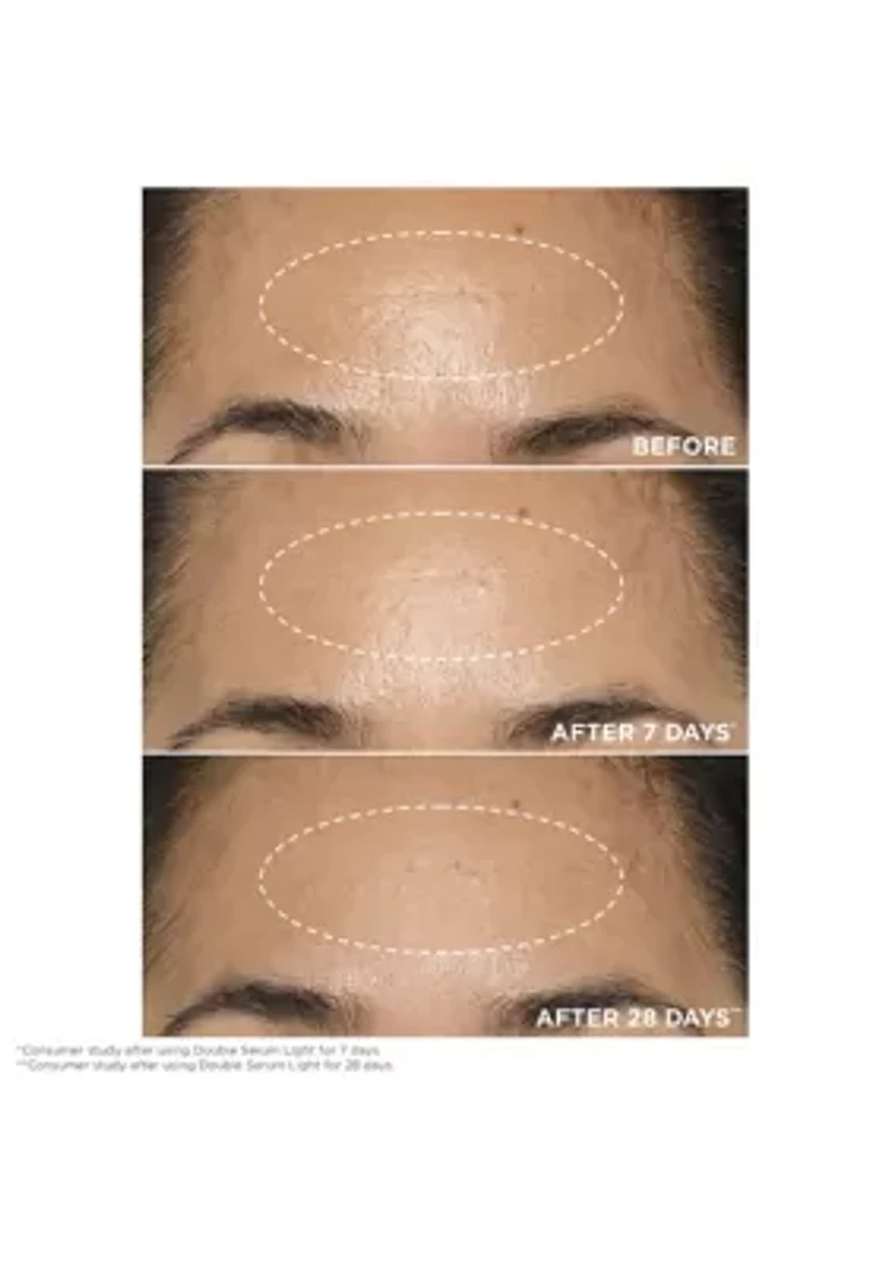Double Serum Light Texture Anti-Aging to Firm, Boost Radiance, Refine Pores