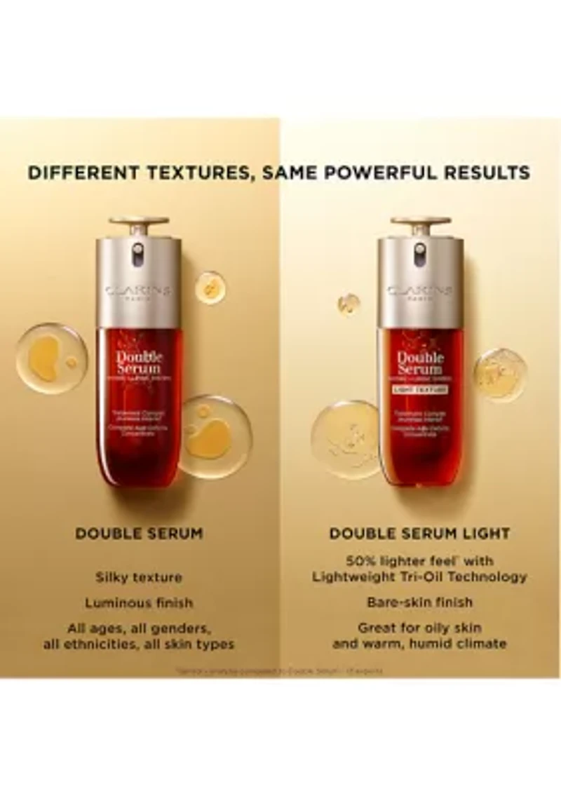 Double Serum Light Texture Anti-Aging to Firm, Boost Radiance, Refine Pores