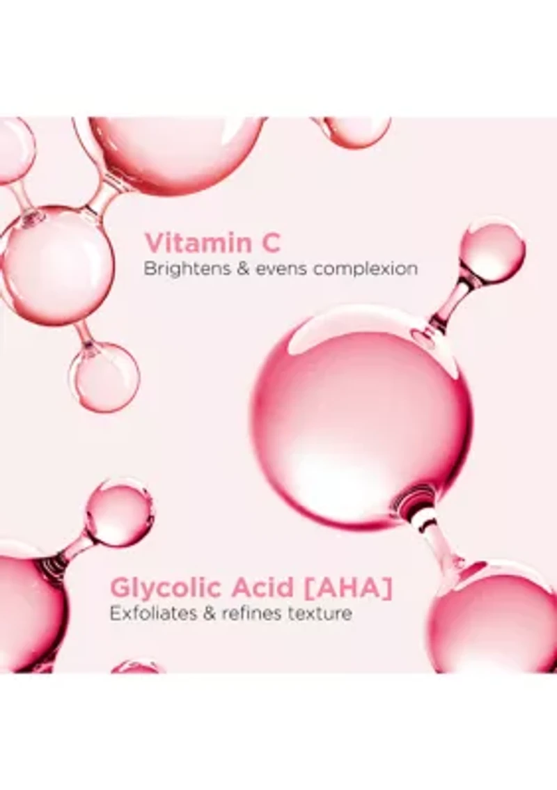 Multi-Active Brightening Glow Serum with Vitamin C + AHA