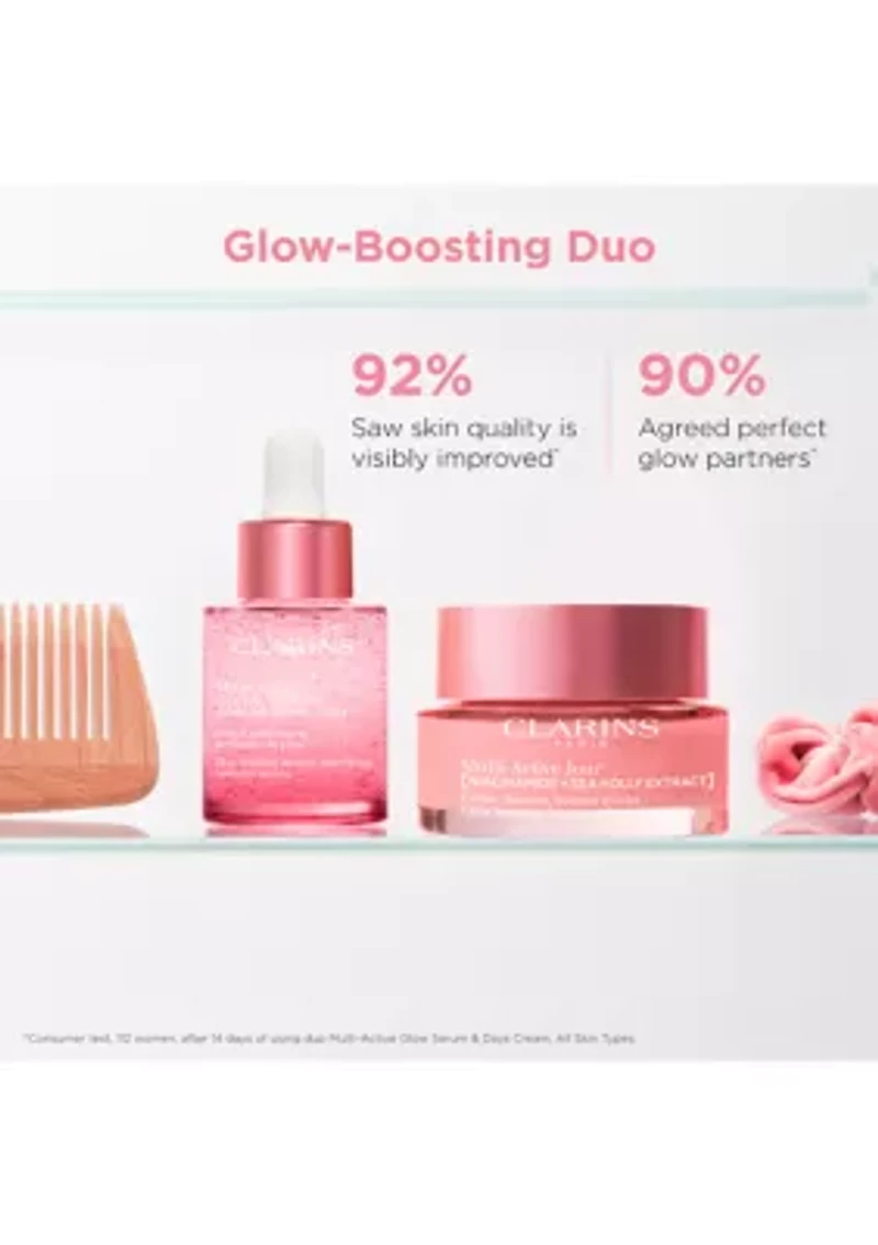 Multi-Active Brightening Glow Serum with Vitamin C + AHA