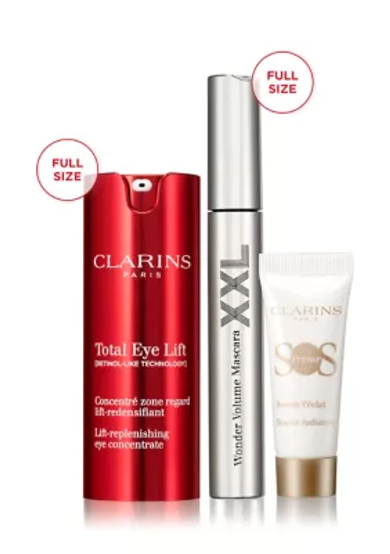 Total Eye Lift Set for Firming, Wrinkles, Dark Circles & Puffiness - $141 Value!