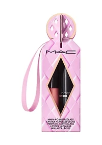 Mini Lipstick + Lip Gloss Makeup Gift Set 