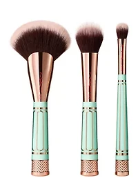 3-Piece Makeup Brush Holiday Gift Set