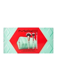 3-Piece Makeup Brush Holiday Gift Set