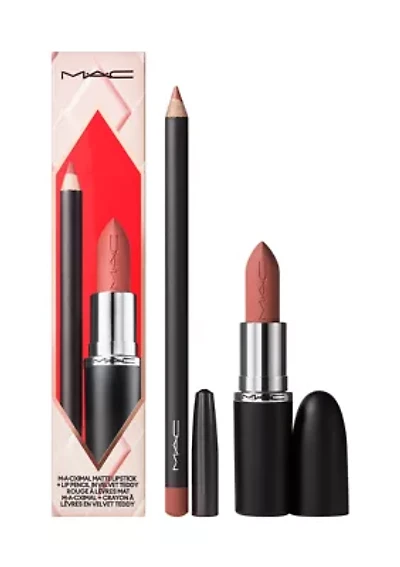 Velvet Teddy Lipstick & Lip Liner Gift Set