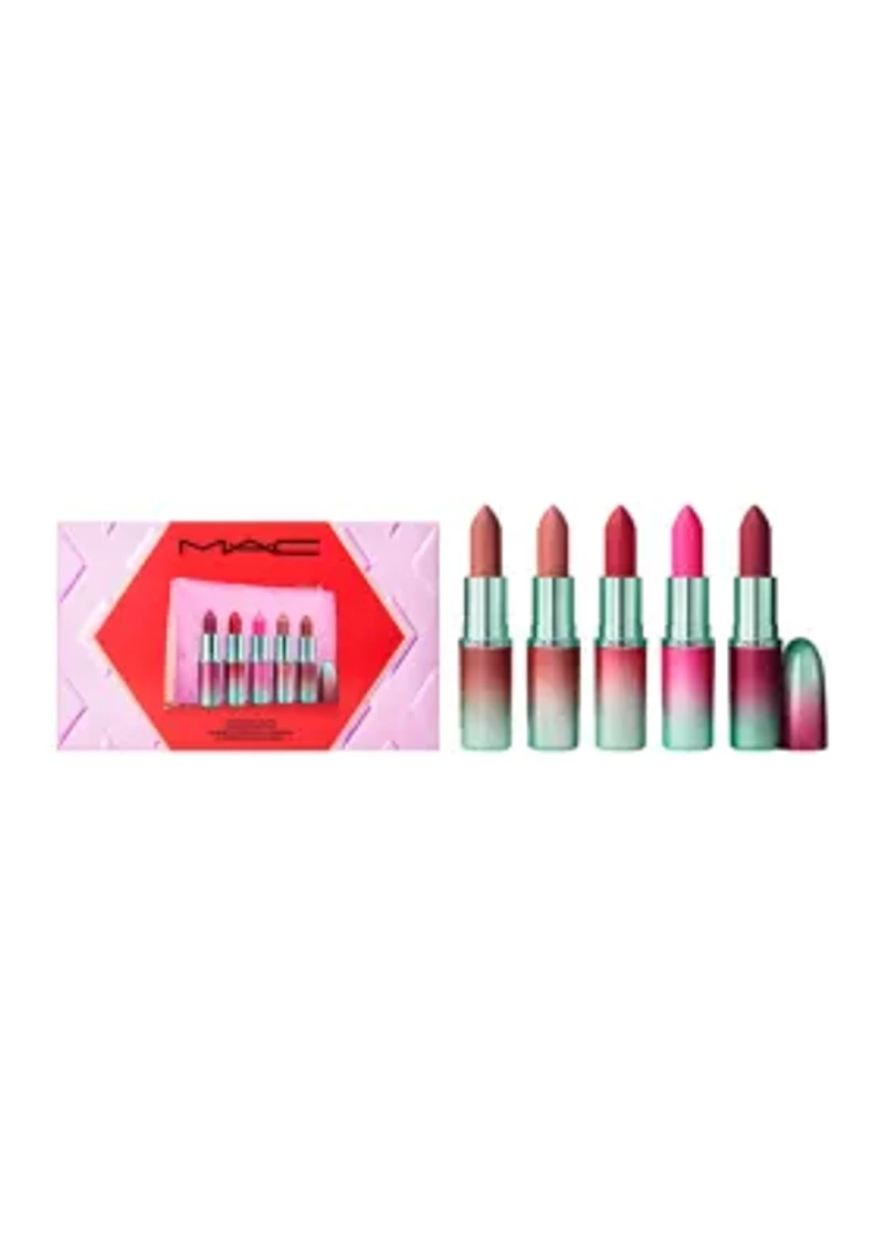 5-Piece Full-Size Matte Lipstick Gift Set