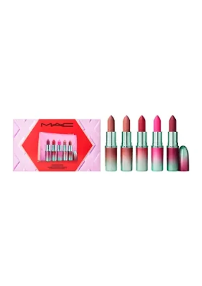 5-Piece Full-Size Matte Lipstick Gift Set