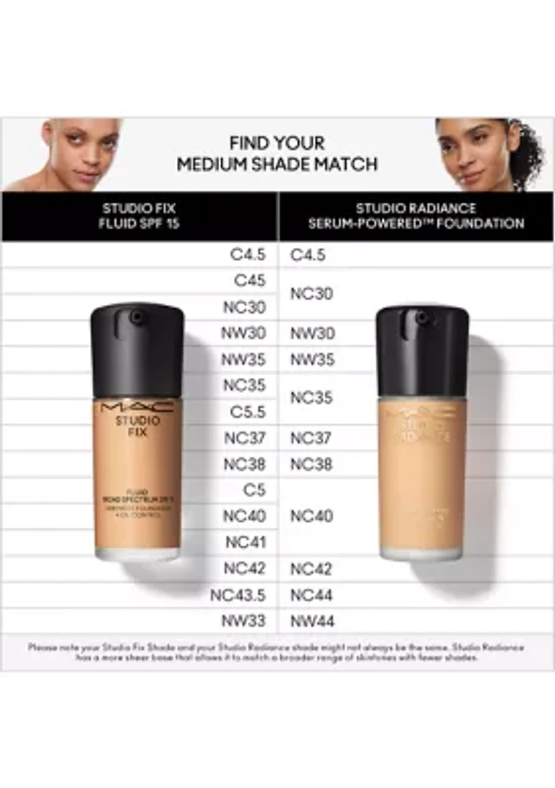 Studio Fix Fluid SPF15 24HR Matte Foundation + Oil Control