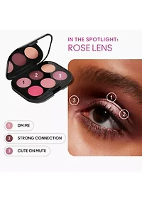 Connect In Colour Eye Shadow Palette: Rose Lens