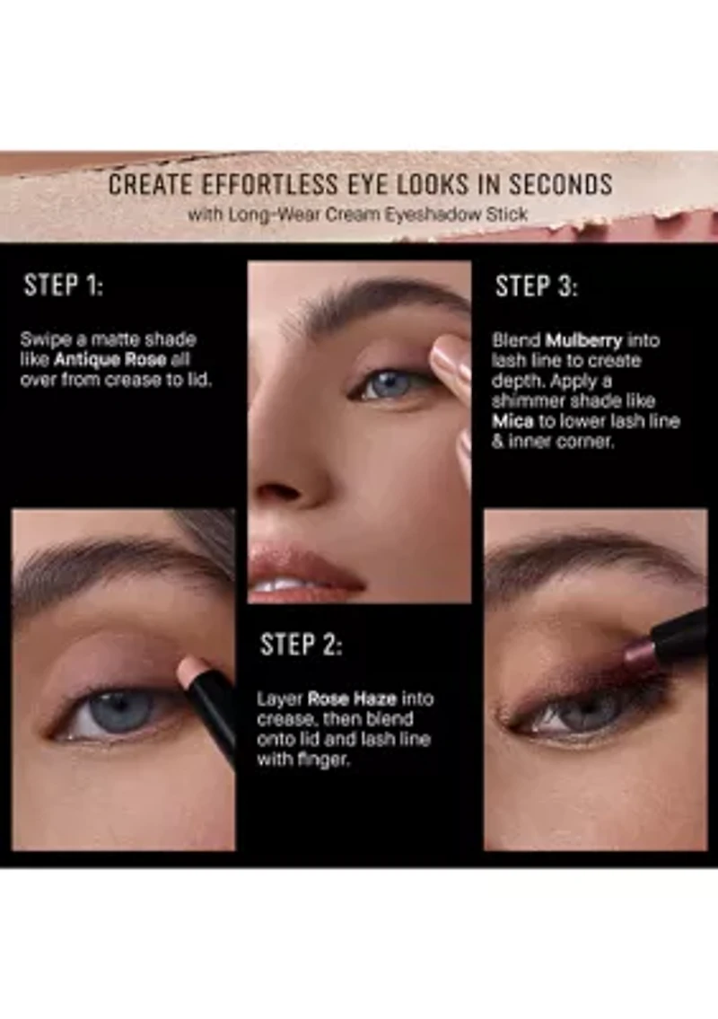 Long-Wear Waterproof Cream Eyeshadow Stick