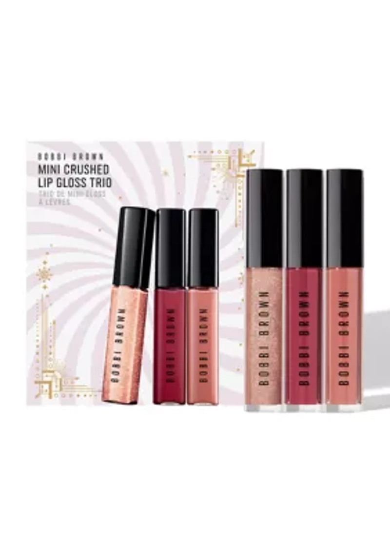 Mini Crushed Oil-Infused Lip Gloss Gift Set Trio - $66 Value!