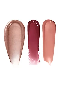 Mini Crushed Oil-Infused Lip Gloss Gift Set Trio - $66 Value!