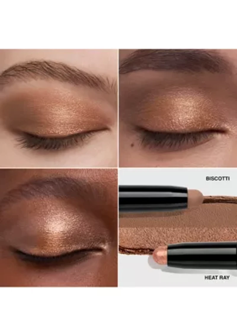 Dual-Ended Long-Wear Waterproof Cream Eyeshadow Stick