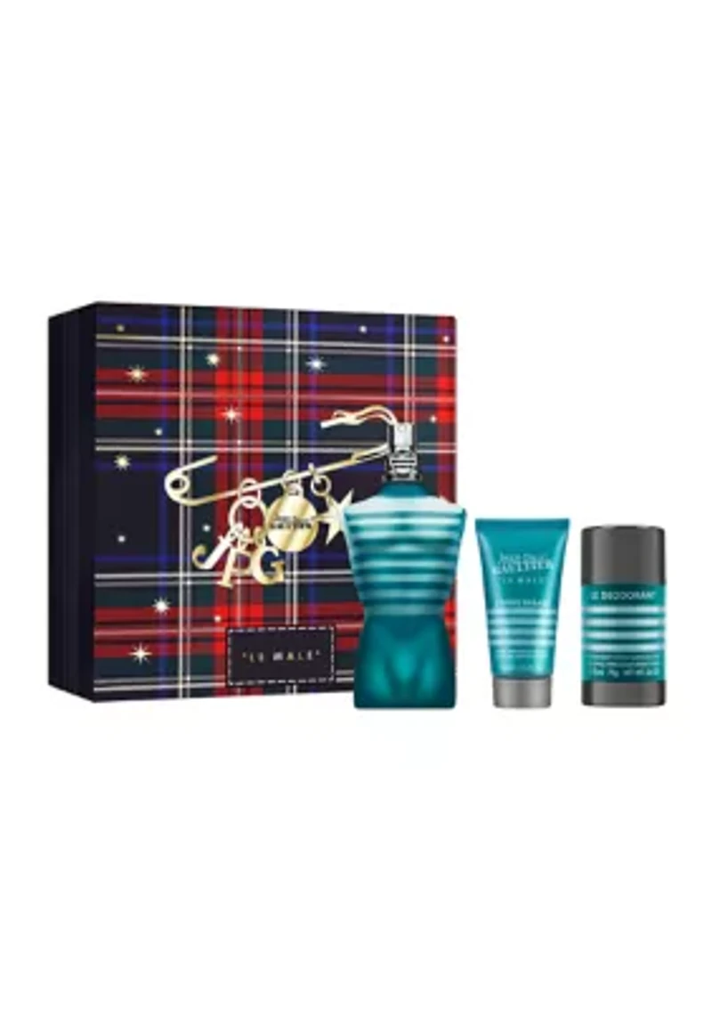 Le Male Eau De Toilette 3-Piece Gift Set - $187 Value!