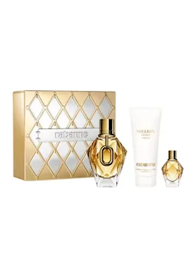 Million Gold For Her Eau de Parfum 3-Piece Women's Gift Set