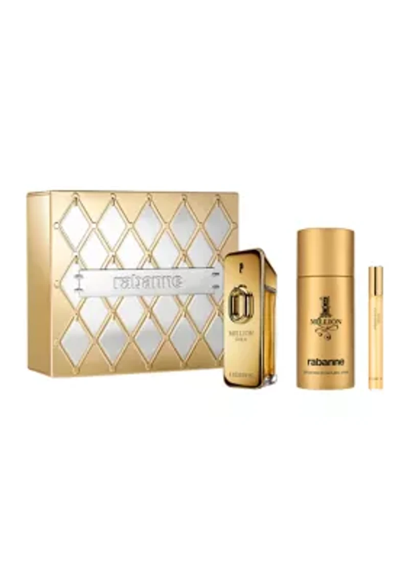 Million Gold Eau de Parfum Intense Men's 3-Piece Gift Set - $201 Value!