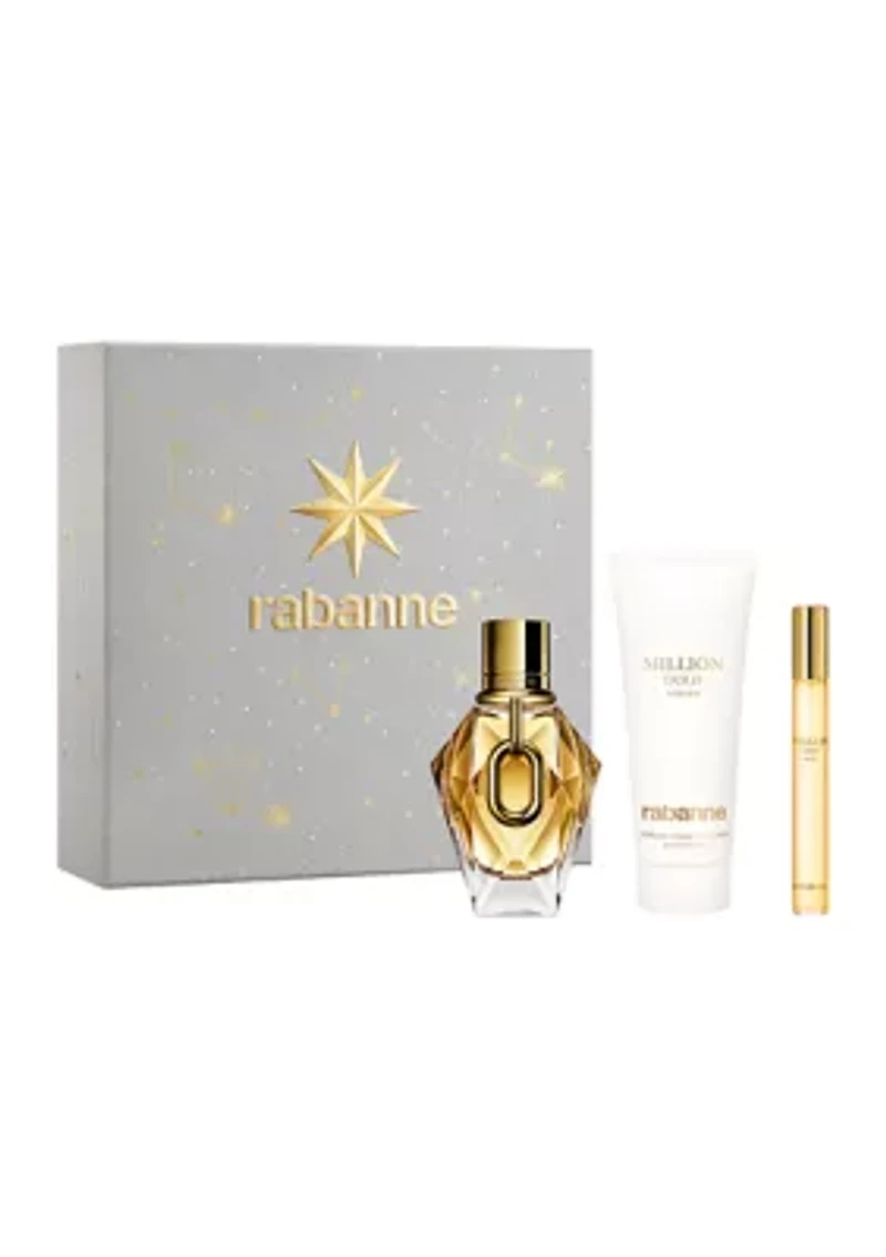 Million Gold For Her Eau De Parfum 3-Piece Giftset - $199 Value!