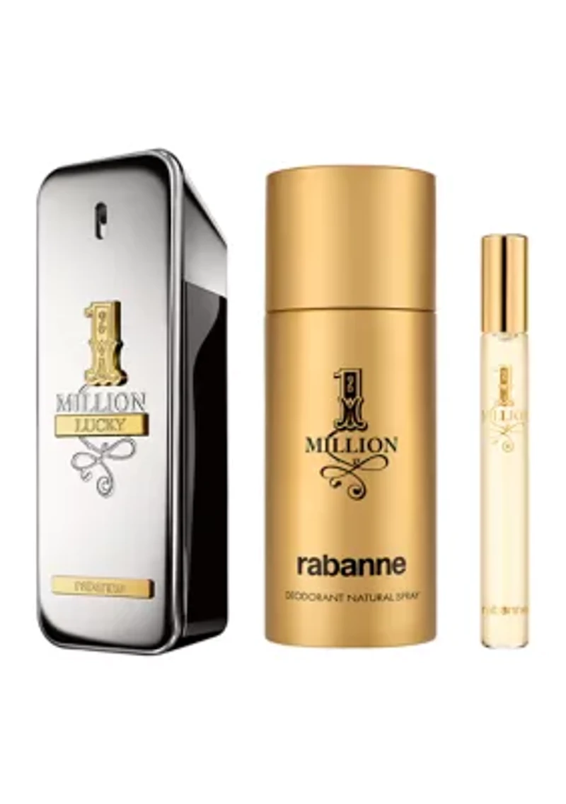1 Million Lucky Eau de Toilette 3-Piece Gift Set - $190 Value!