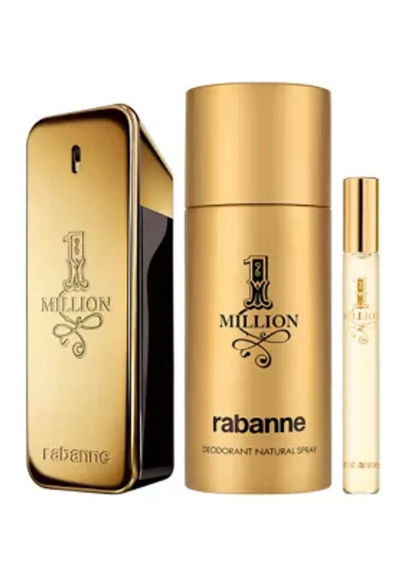 1 Million Eau de Toilette Limited Edition 3-Piece Gift Set - $186 Value!