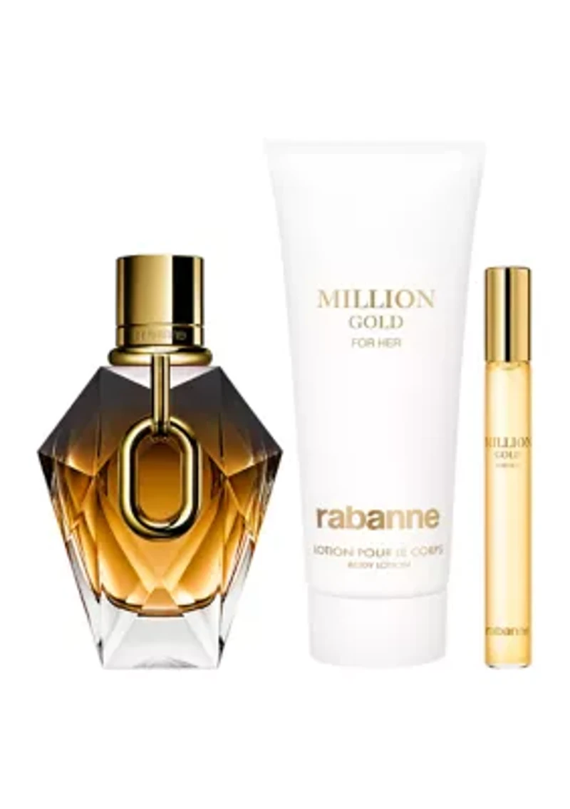 Million Gold for Her Parfum 3-Piece Limited Edition Gift Set - $262 Value!