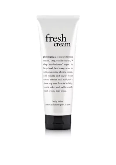 fresh cream body lotion