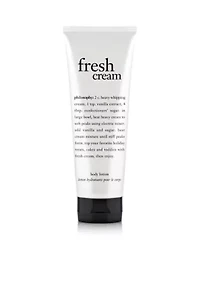 fresh cream body lotion