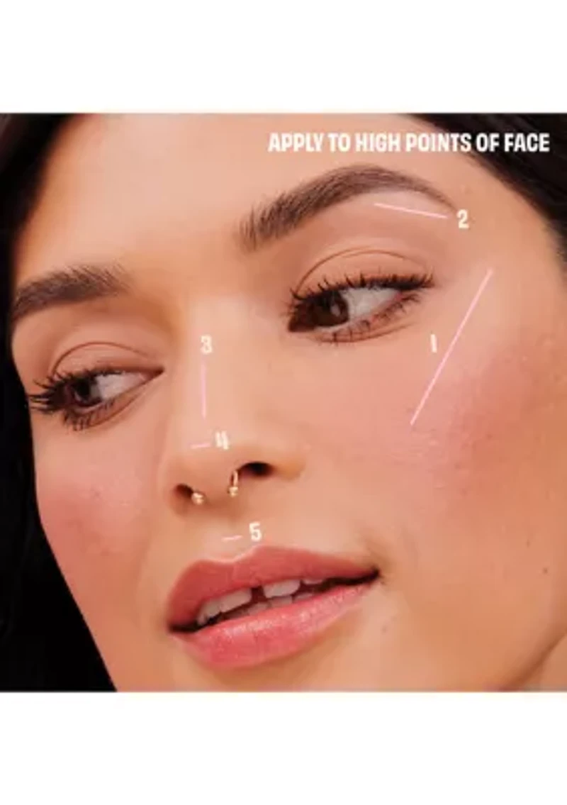 Tickle Golden Pink Powder Highlighter