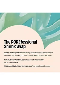 The POREfessional Shrink Wrap Overnight AHA+PHA Pore Treatment