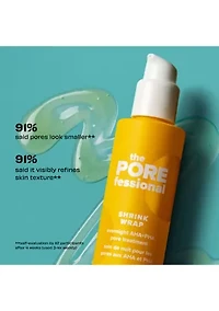 The POREfessional Shrink Wrap Overnight AHA+PHA Pore Treatment
