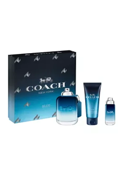 Coach Blue 3 Piece Set