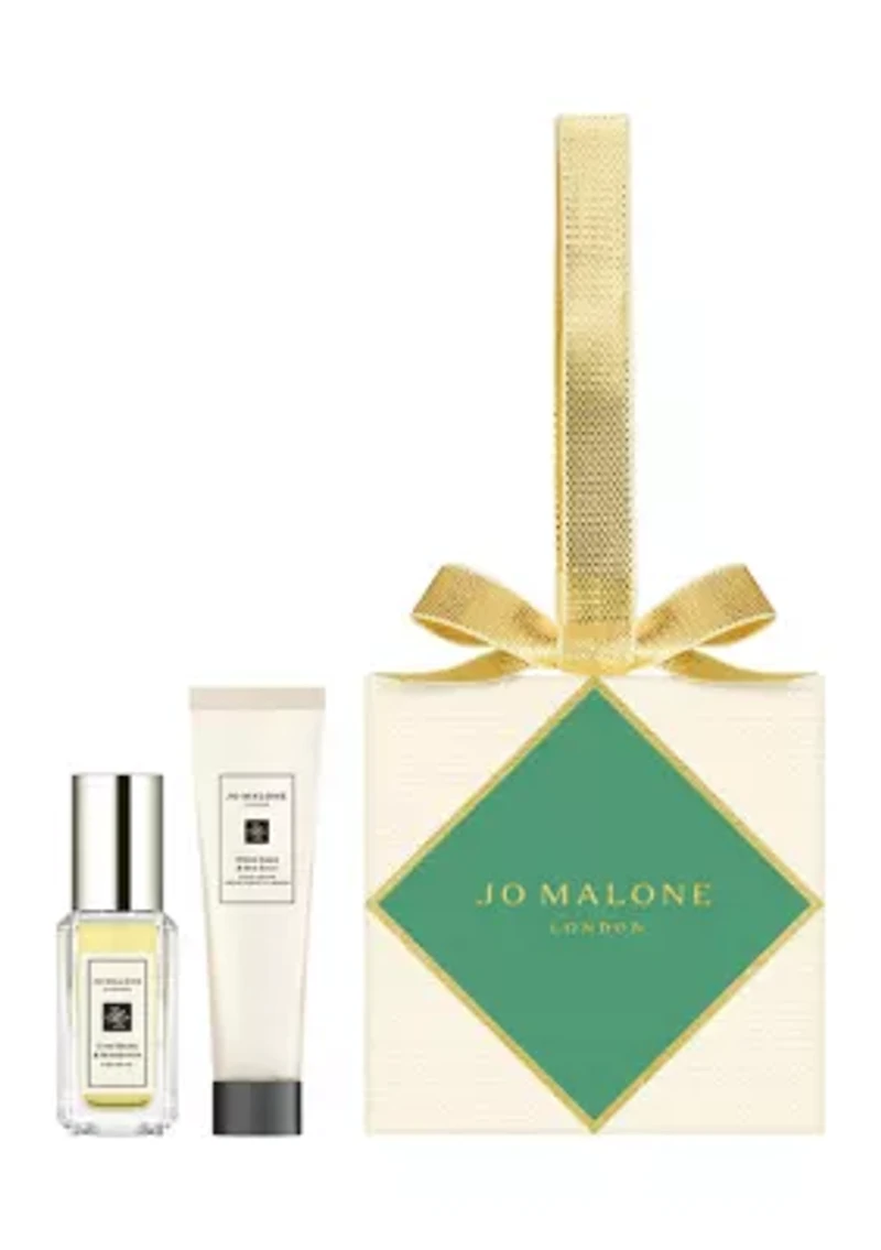 Blue Ornament Hand Cream + Cologne Gift Set