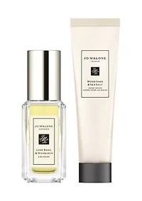 Blue Ornament Hand Cream + Cologne Gift Set 