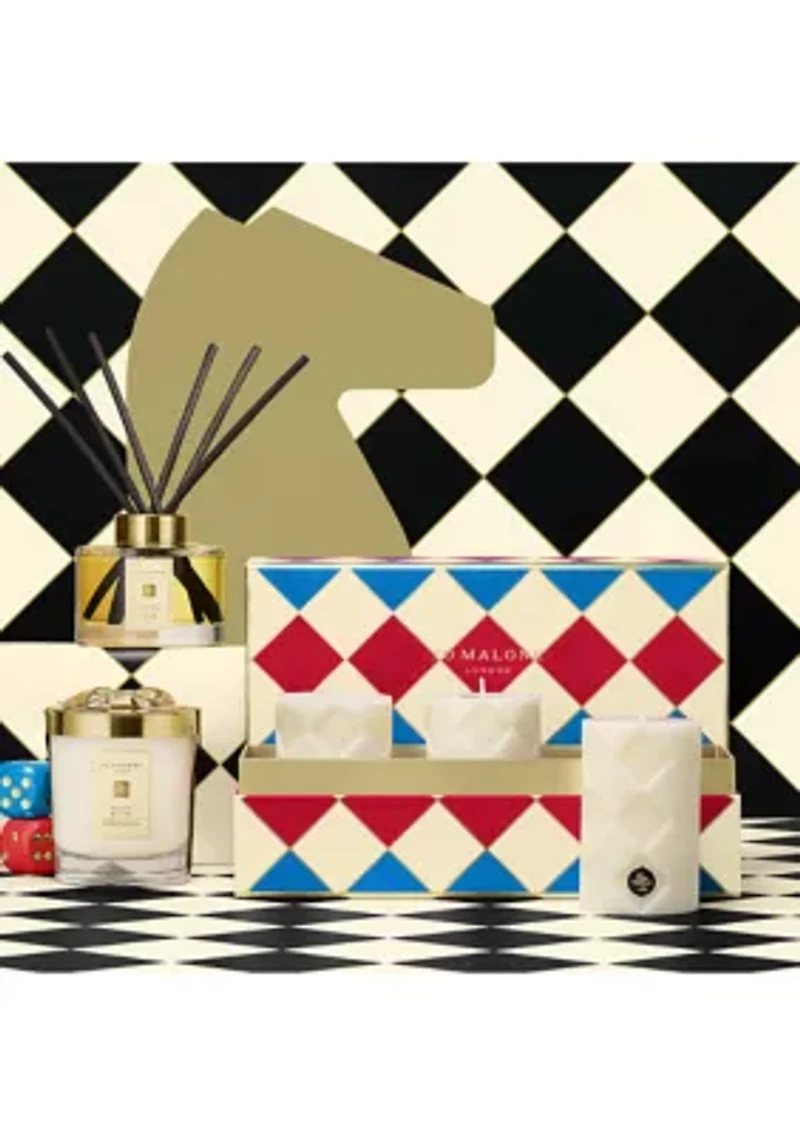 Ginger Biscuit Pillar Candle Collection Gift Set