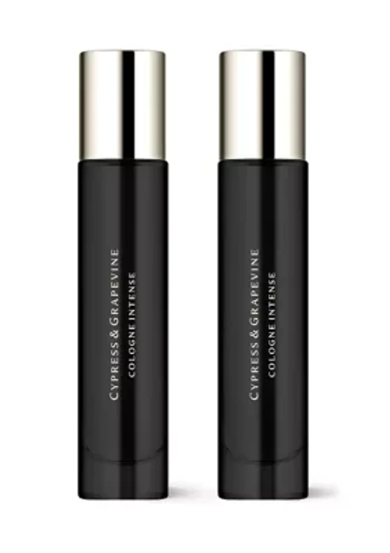 Cypress & Grapevine Cologne Intense Travel Spray Duo 