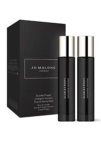 Scarlet Poppy Cologne Intense Travel Spray Duo