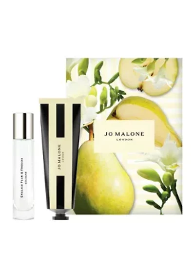 English Pear & Freesia Cologne & Hand Cream Duo Gift Set - $65 Value!