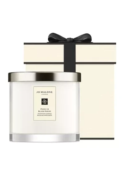 Peony & Blush Suede Deluxe Candle