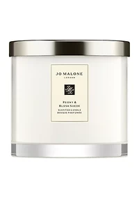 Peony & Blush Suede Deluxe Candle