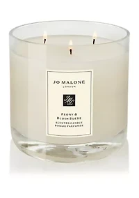 Peony & Blush Suede Deluxe Candle