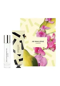 English Pear & Sweet Pea Cologne & Hand Cream Duo Gift Set - $45 Value!