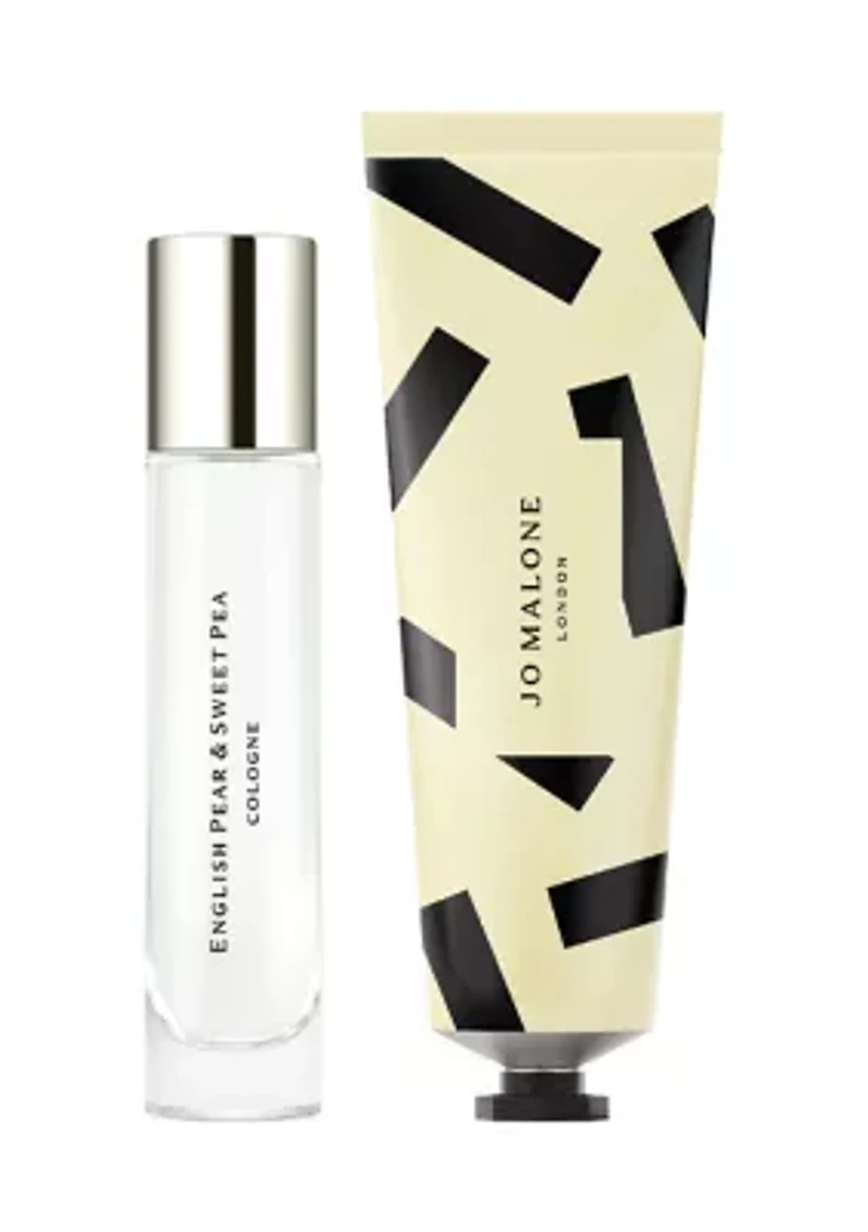 English Pear & Sweet Pea Cologne & Hand Cream Duo Gift Set - $45 Value!
