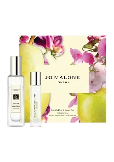 English Pear & Sweet Pea Cologne Duo Gift Set - $92 Value!